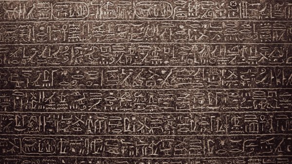 Comment les anciens systèmes d'écriture comme les hiéroglyphes égyptiens ont-ils été décodés ?
