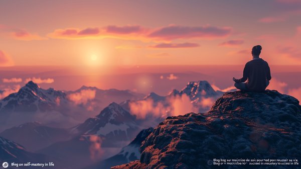 Blog sur maîtrise de soi pour réussir sa vie